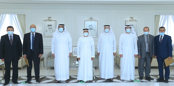 مدير عام محاكم دبي يحتفي بالسادة القضاة لانتهاء فترة عملهم بالدائرة