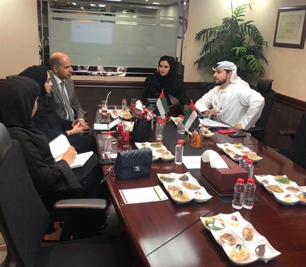 قسم المشتريات والمخازن يستقبل وفداً من هيئة المعرفة قسم المشتريات والمخازن يستقبل وفداً من هيئة المعرفة