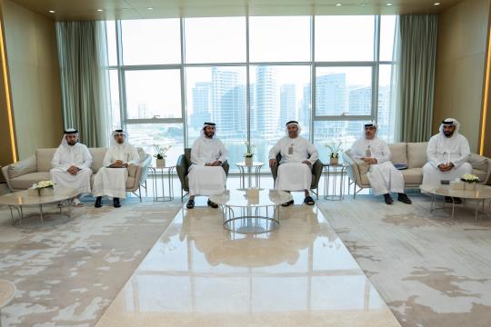 رئيس المحاكم للشؤون القضائية بالإنابة يبحث مع مدير عام الهيئة الاتحادية للضرائب تطوير آليات التنسيق المشترك